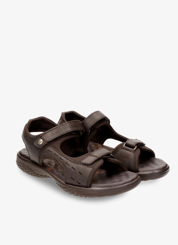 Sandálias Panama Jack Nilo Basics B8 em cor marrom para mulher