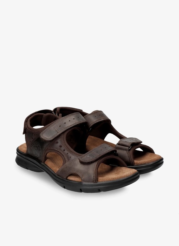 Sandalia Panama Jack Salton Basics C1 en color marrón para hombre