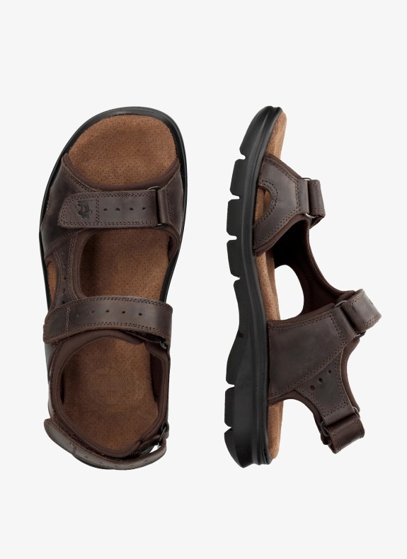 Sandalia Panama Jack Salton Basics C1 en color marrón para hombre