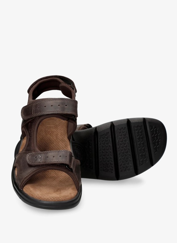 Sandalia Panama Jack Salton Basics C1 en color marrón para hombre