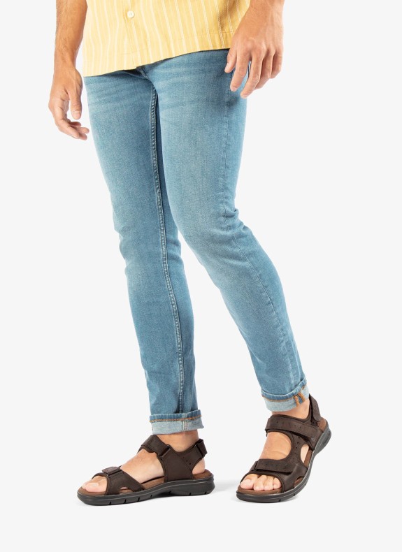 Sandalia Panama Jack Salton Basics C1 en color marrón para hombre