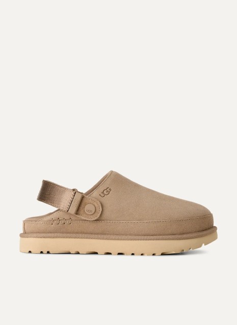 Zueco Ugg Goldenstar en color taupe para mujer