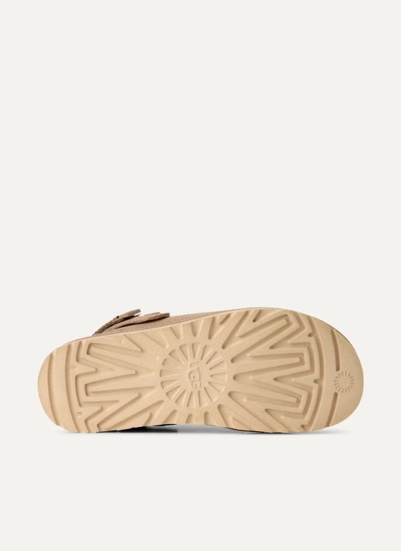 Zueco Ugg Goldenstar en color taupe para mujer