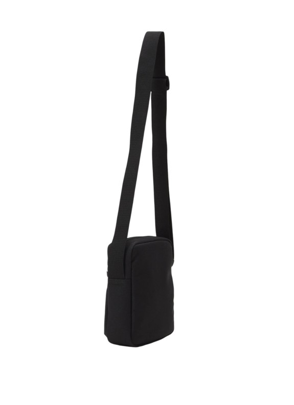 Borsa a tracolla Lacoste Neocroc Seasonal Vertical Camera Bag in colore nero per uomo.