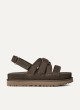 Sandalias UGG Goldenstar Gleam en color marrón para mujer