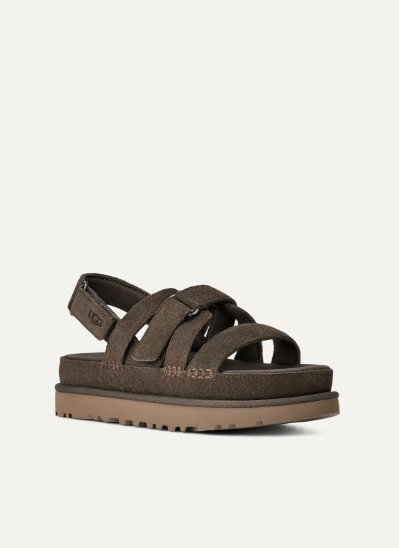 Sandalias UGG Goldenstar Gleam en color marrón para mujer