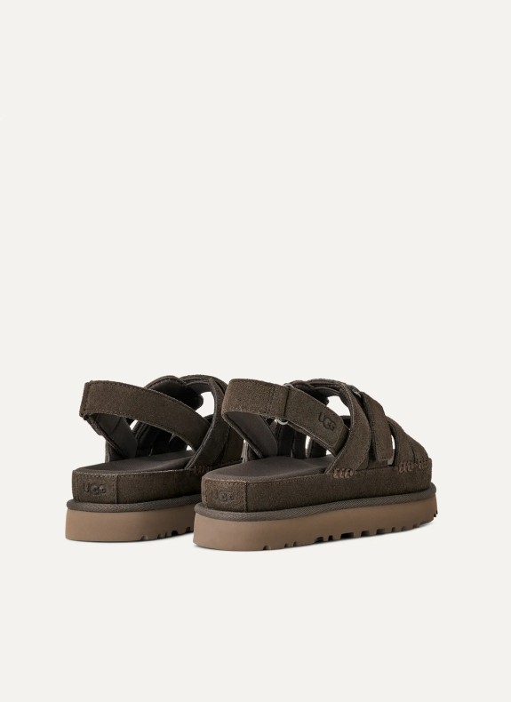 Sandalias UGG Goldenstar Gleam en color marrón para mujer