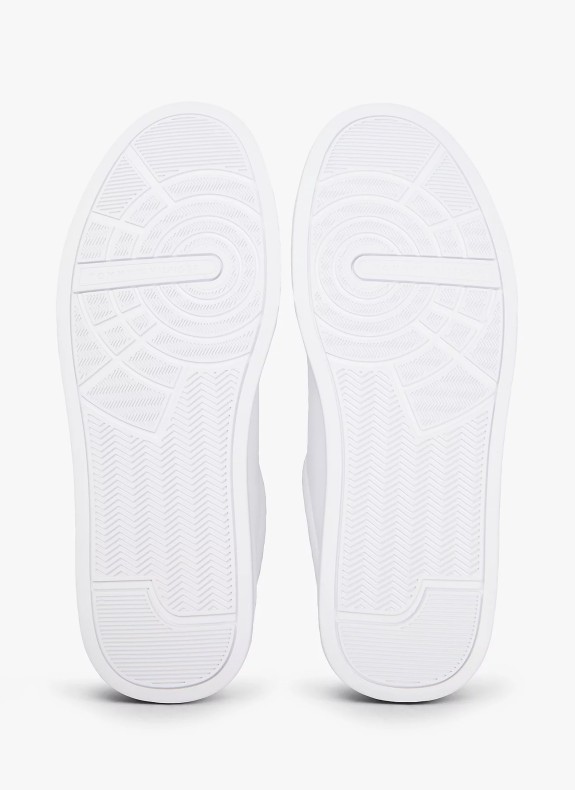 Baskets Tommy Hilfiger TH Court LTH Detail Ess en blanc pour femme