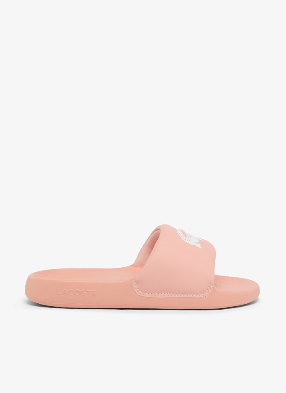 Chinelos Lacoste Serve Slide 1.0 em cor rosa para mulher