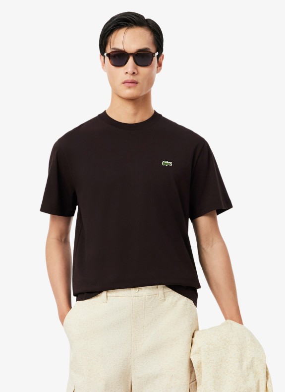 Lacoste T-Shirt TH7318 in Braun für Herren