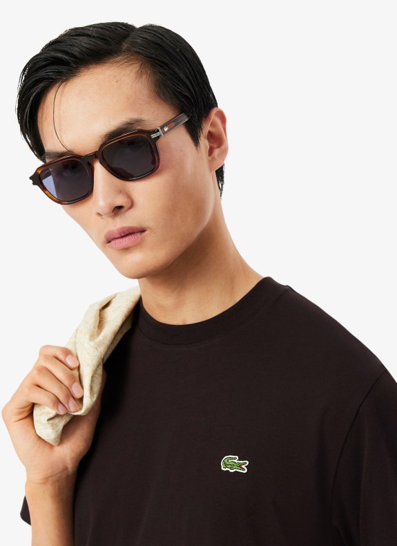 Lacoste T-Shirt TH7318 in Braun für Herren