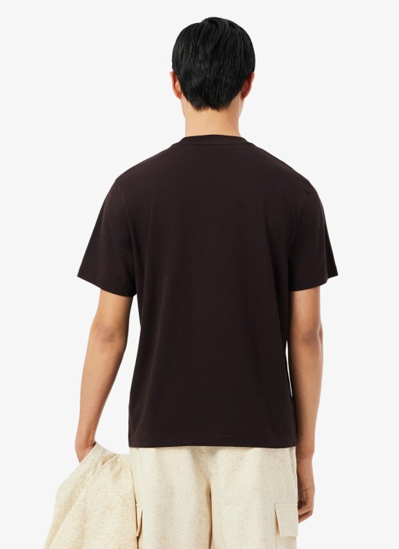 Lacoste T-Shirt TH7318 in Braun für Herren