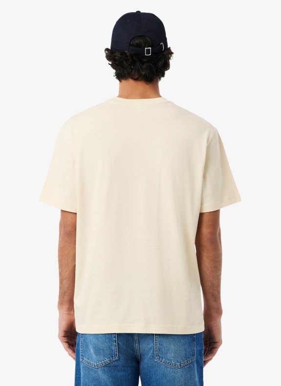 Lacoste T-Shirt TH7318 in Beige für Herren