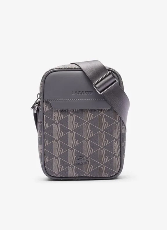 Borsa a tracolla Lacoste The Blend Vertical Camera Bag in colore blu per uomo