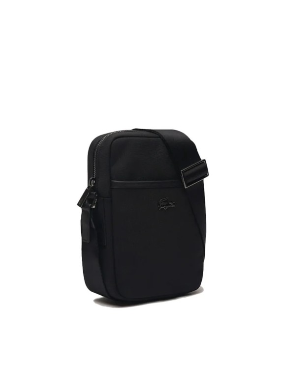 Borsa a tracolla Lacoste Everyday Vertical Camera Bag in colore nero per donna