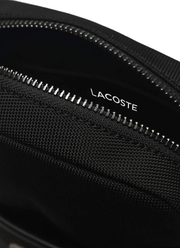 Borsa a tracolla Lacoste Everyday Vertical Camera Bag in colore nero per donna