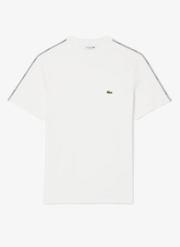 T-shirt Lacoste TH0888 en couleur blanche pour homme