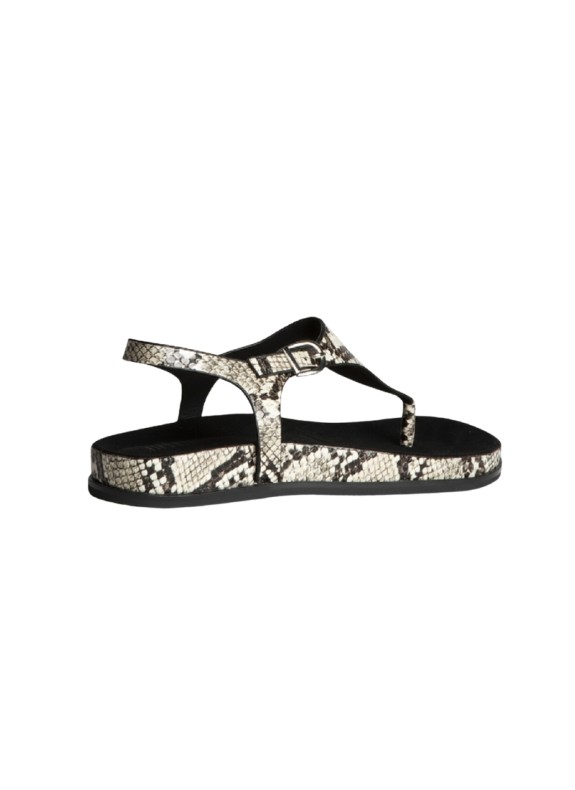 Sandalia Keslem Zuri en color negro para mujer