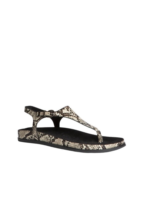 Sandalia Keslem Zuri en color negro para mujer