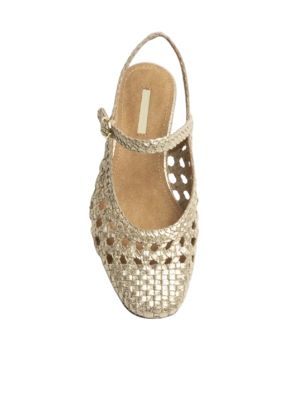 Keslem Luma Sandale in Gold für Damen