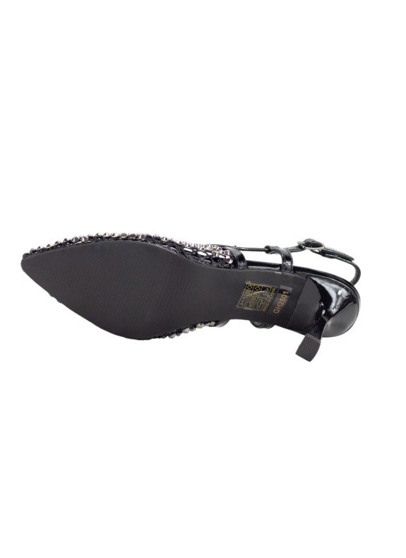 Keslem GH2501 Salons in Schwarz für Damen