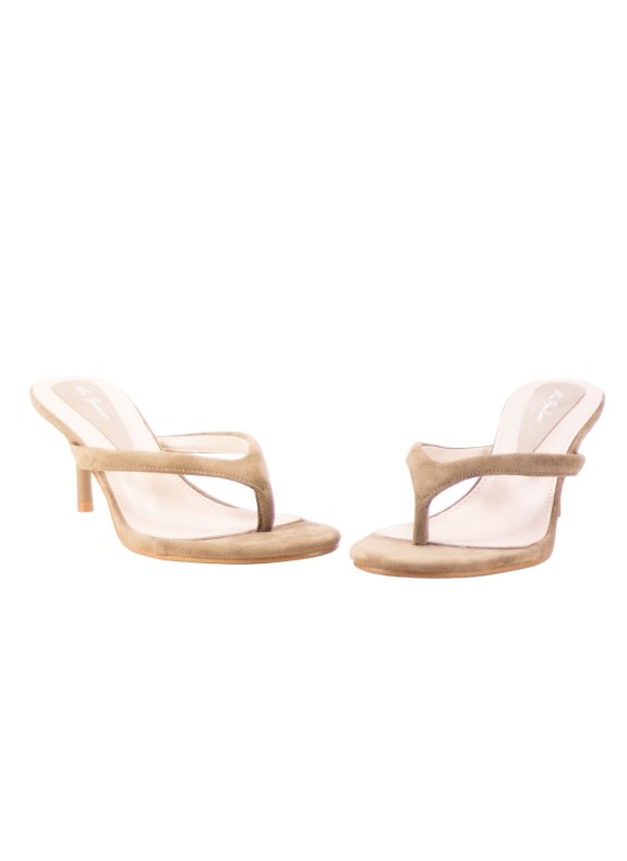 Sandalo Keslem Selene in colore beige per donna
