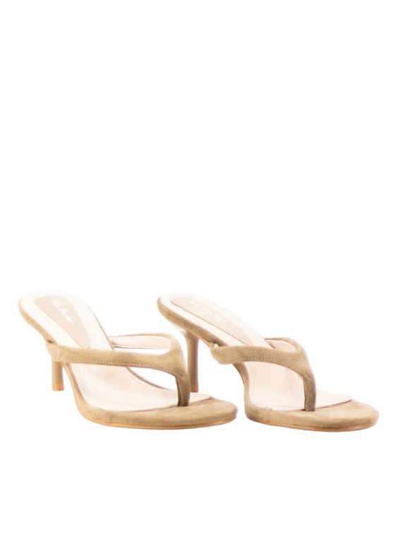 Sandalo Keslem Selene in colore beige per donna
