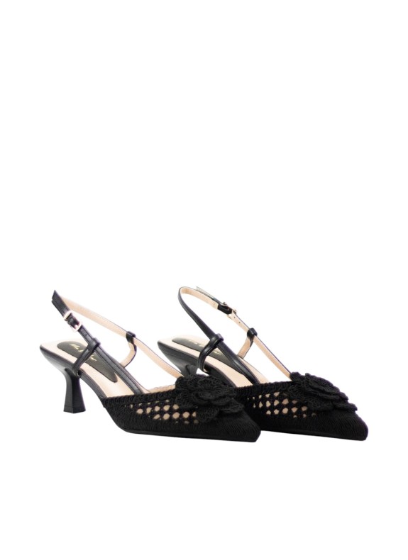 Scarpa slingback Keslem Bella in nero per donna