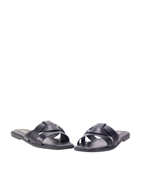 Sandalia Keslem Livia en color negro para mujer