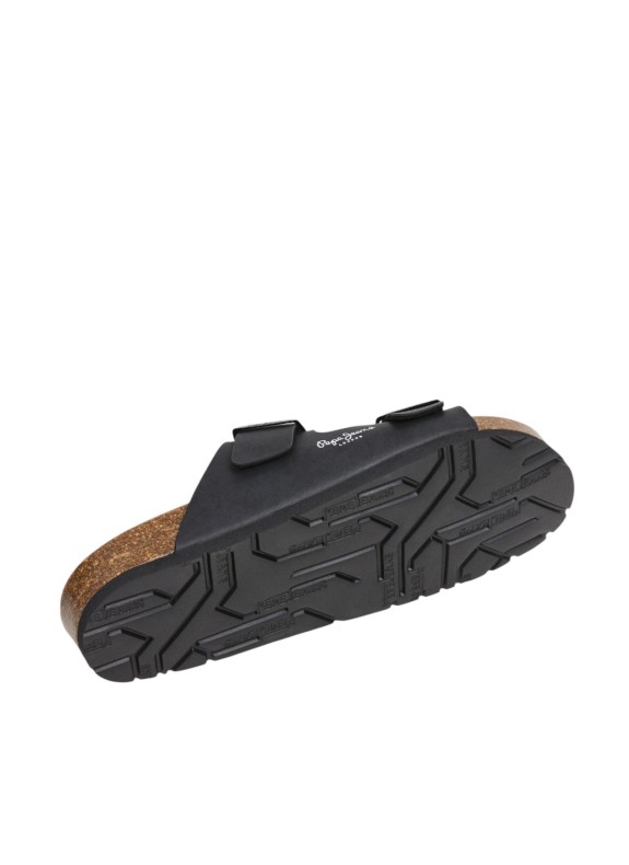 Sandalias Pepe Jeans Bio M Double Kan en color negro para hombre