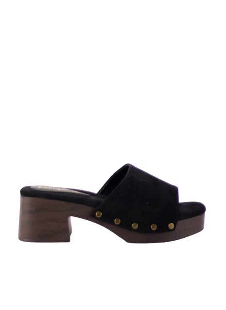 Schwarze Zueco Keslem Siena für Damen