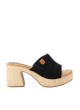 Zueco Keslem Nina en color negro para mujer