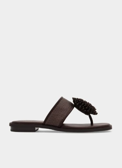 Sandalia Noa Harmon Petal en color marrón para mujer