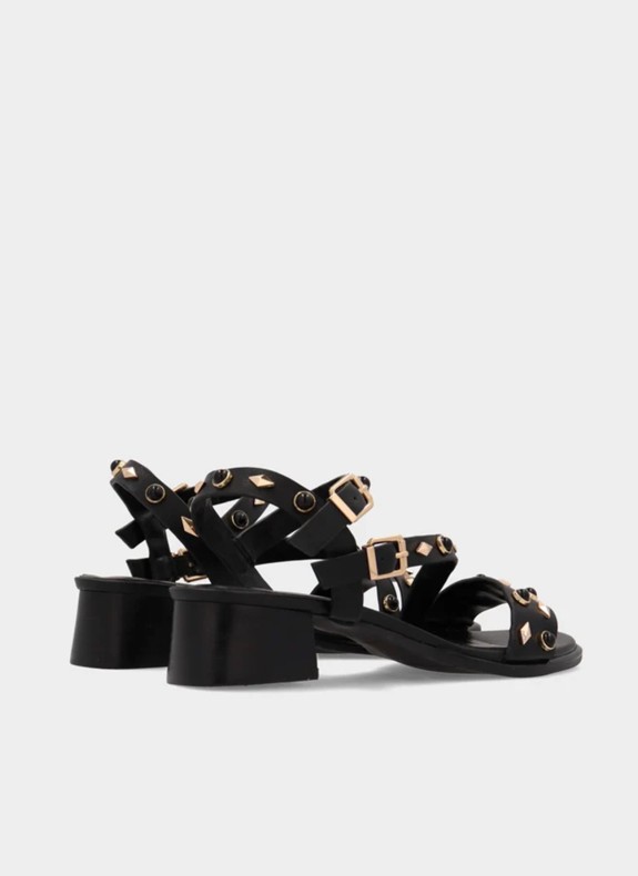 Sandalia Noa Harmon Creta en color negro para mujer