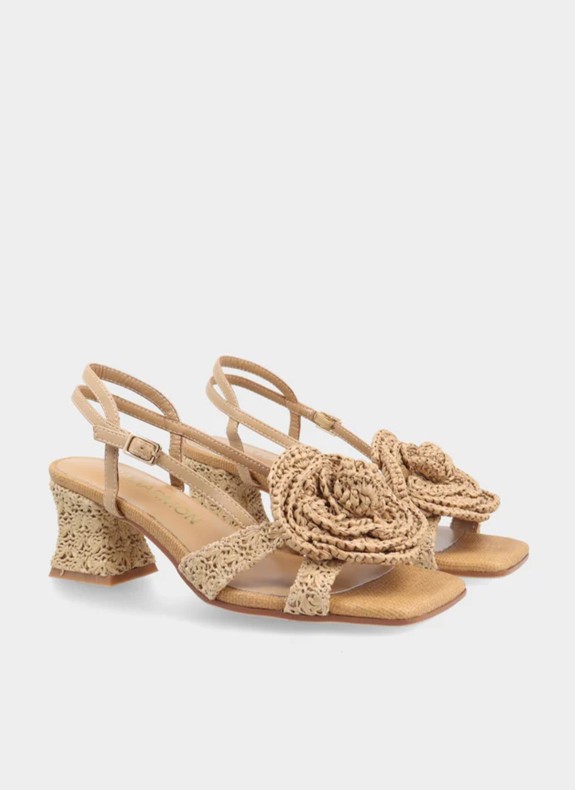 Sandali Noa Harmon Abril in colore beige per donna