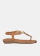 Sandalias Exe Shoes 8013-28 en color cuero para mujer