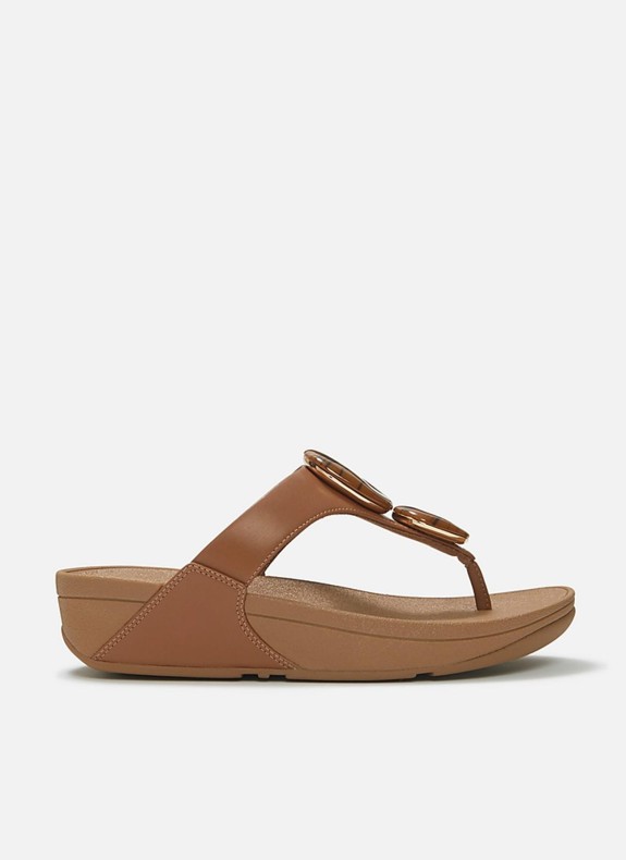 Fitflop Sandale A4T-C15 in der Farbe Leder