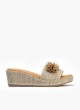 Pitillos Sandale 11261 in Beige für Damen