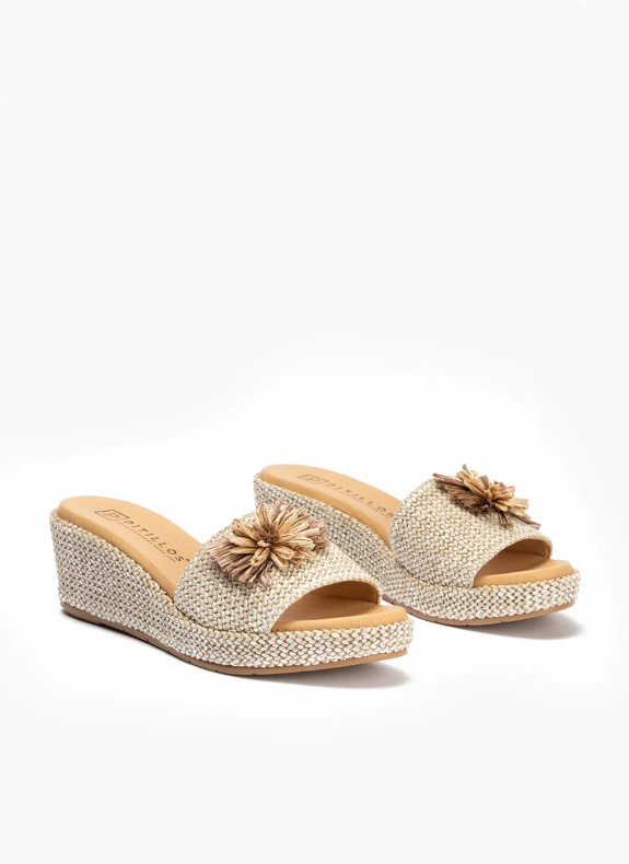Pitillos Sandale 11261 in Beige für Damen