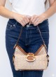 Bolso Guess Camden Mini Shoulder Bag en color cuero