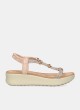Sandalias Exe Shoes BZX33170-002 en color rosa para mujer
