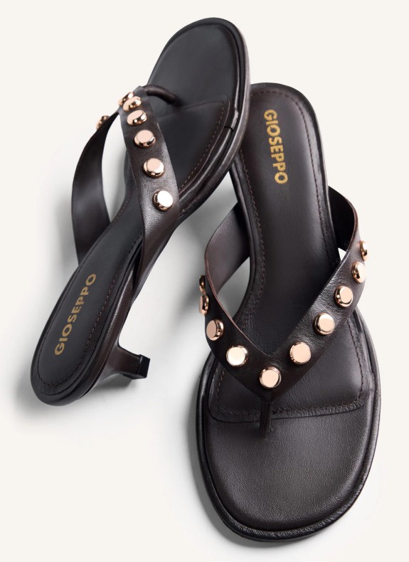 Sandali Gioseppo Sokoto in colore marrone per donna