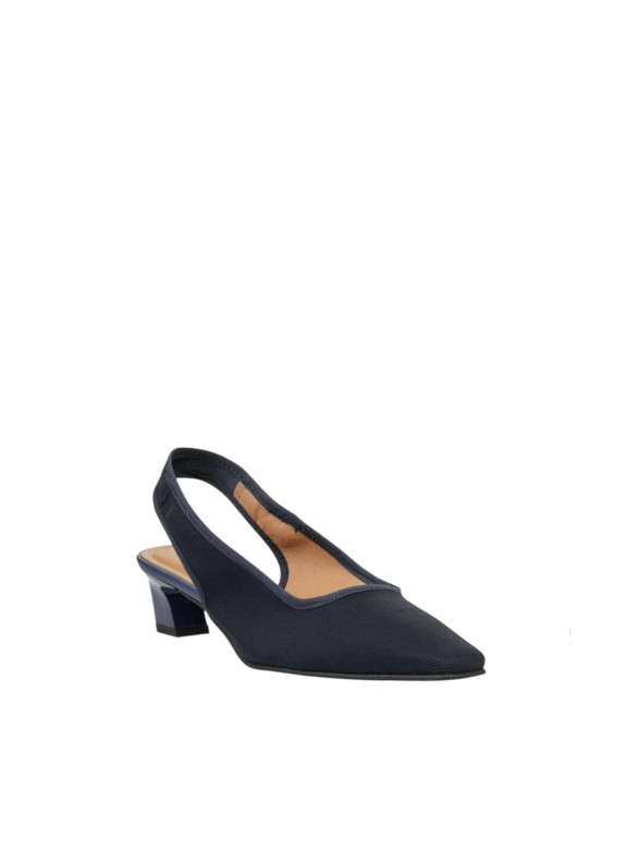 Escarpins à bride arrière Miss Elastic Parigi en couleur marine pour femme