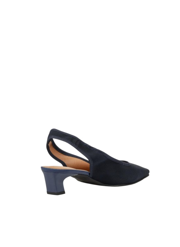 Escarpins à bride arrière Miss Elastic Parigi en couleur marine pour femme