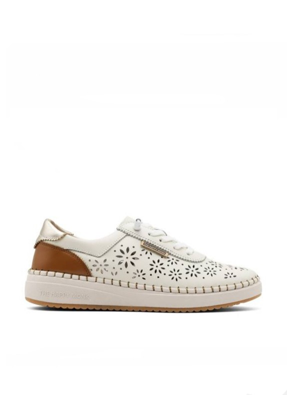 Baskets The Happy Monk Alcala-002 en couleur glace pour femme