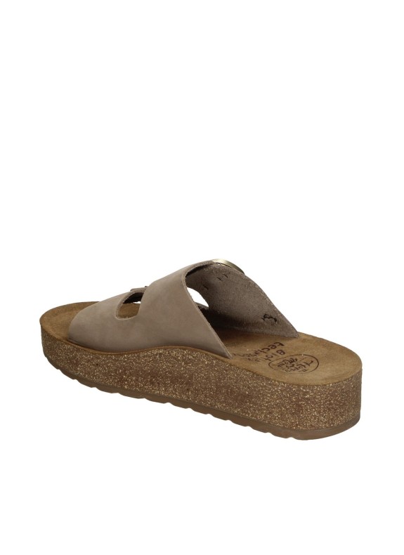 Sandalias The Happy Monk Gomera-002 en color taupe para mujer