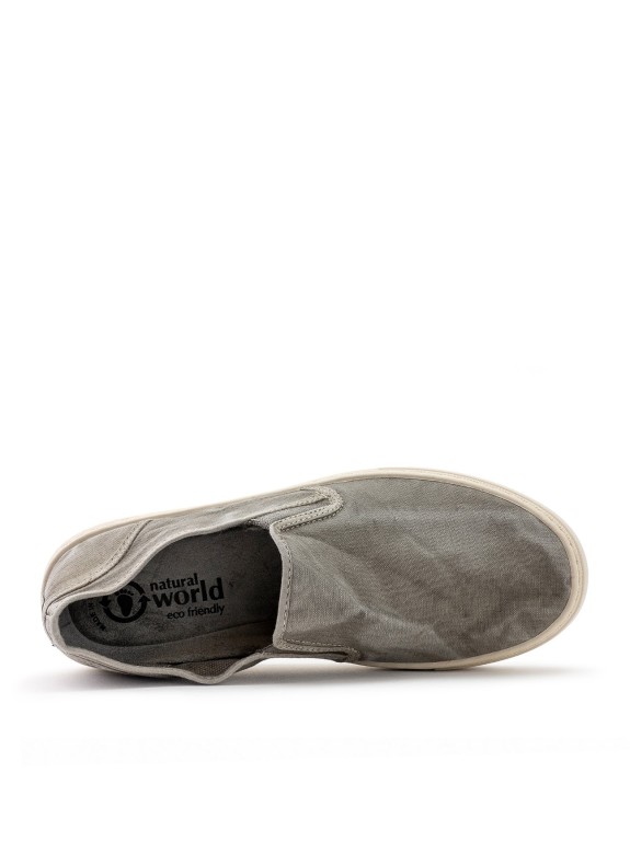 Náutico Natural World Old Gazelle em cinza para homem