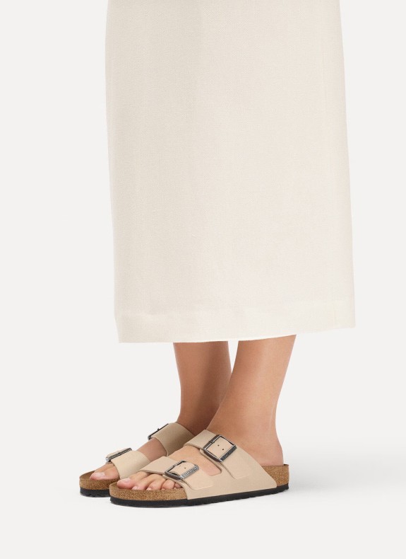 Sandales Birkenstock Arizona en couleur beige pour femme