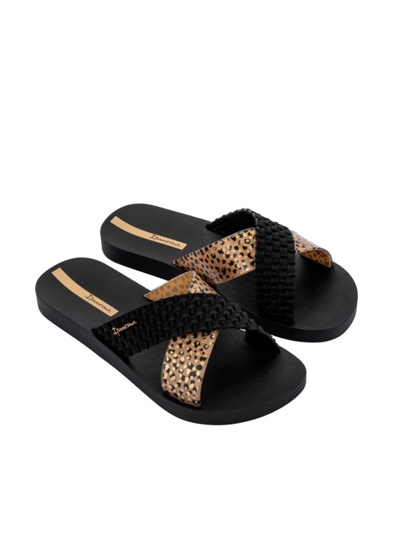 Ipanema Sense Slide Fem Sandalen in Schwarz für Damen