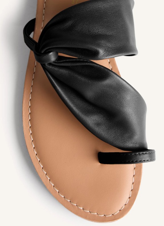 Sandalias Gioseppo Kiserian en color negro para mujer